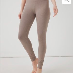 Pact Purefit Leggings in Deep Heather Taupe